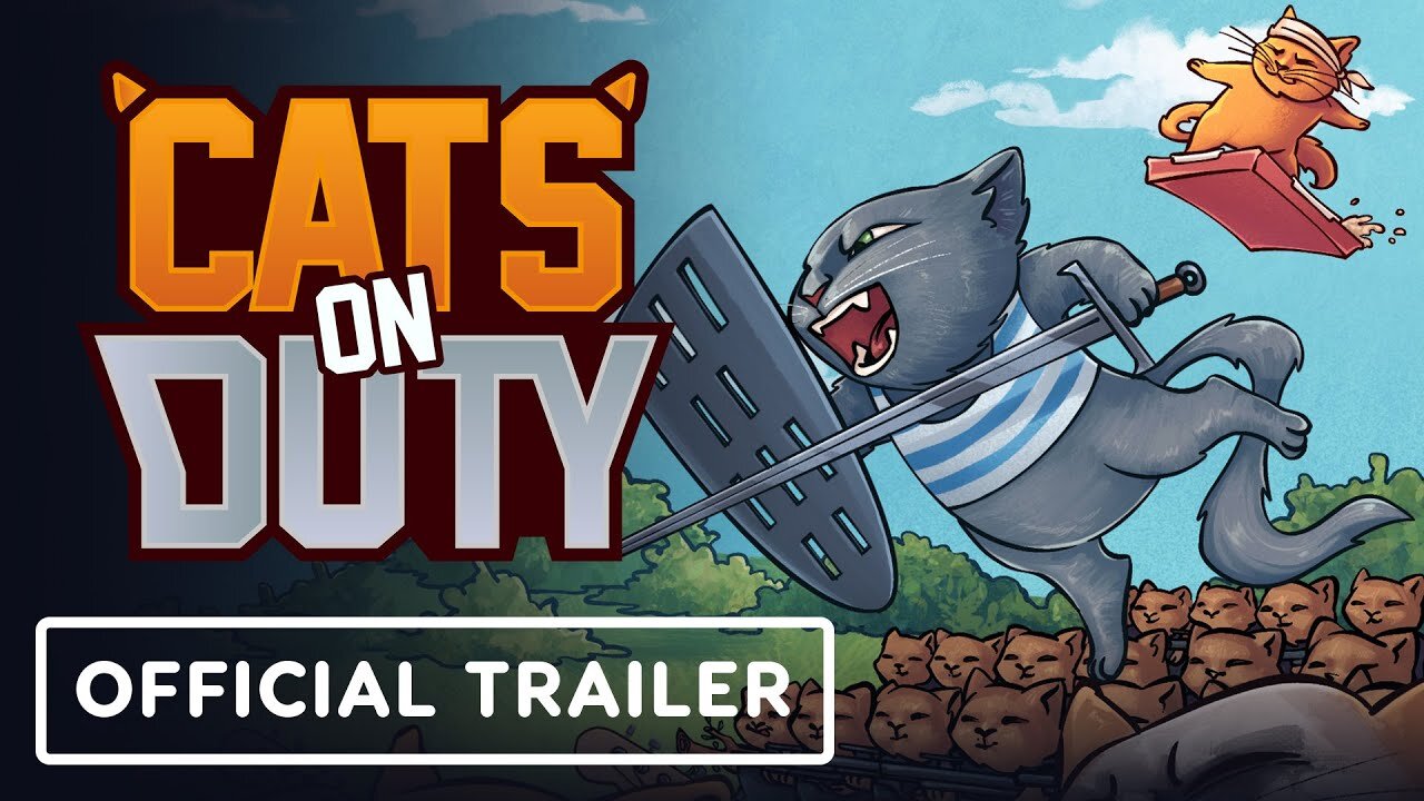 Cats on Duty - Official PC Release Date Trailer