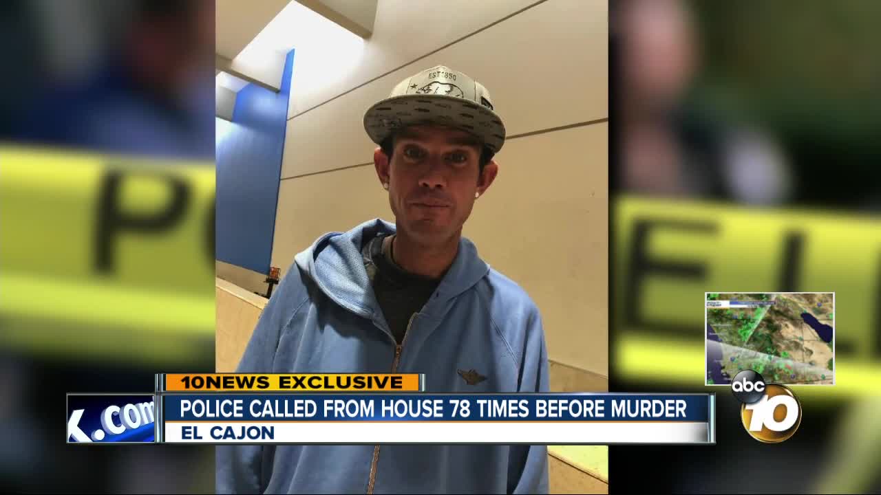 Police called from house 78 times before murder