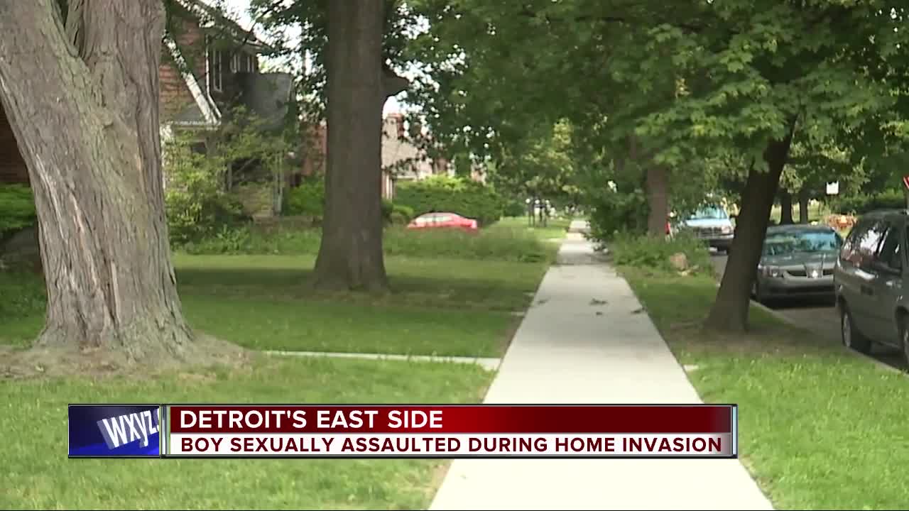 12-year-old boy allegedly sexually assaulted during home invasion in Detroit