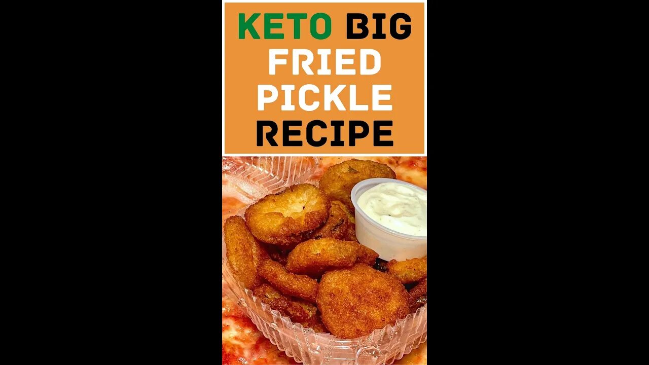 keto recipes | low carb | low carb diet | low carb recipes | Fried pickle #Shorts #keto