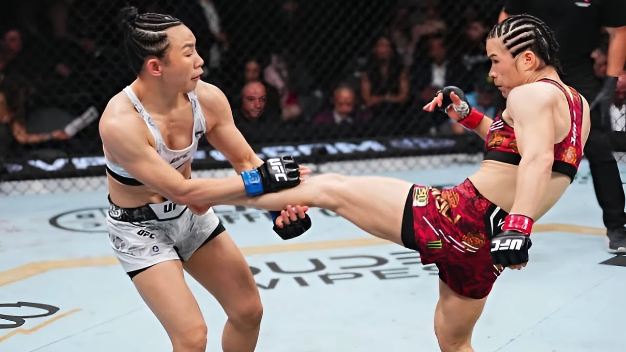 Zhang Weili vs Yan Xiaonan Full Fight UFC 300 - MMA Fighter