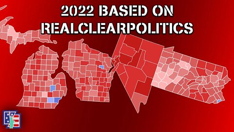 2022 Senate and Gubernatorial Maps BASED ON REALCLEARPOLITICS!