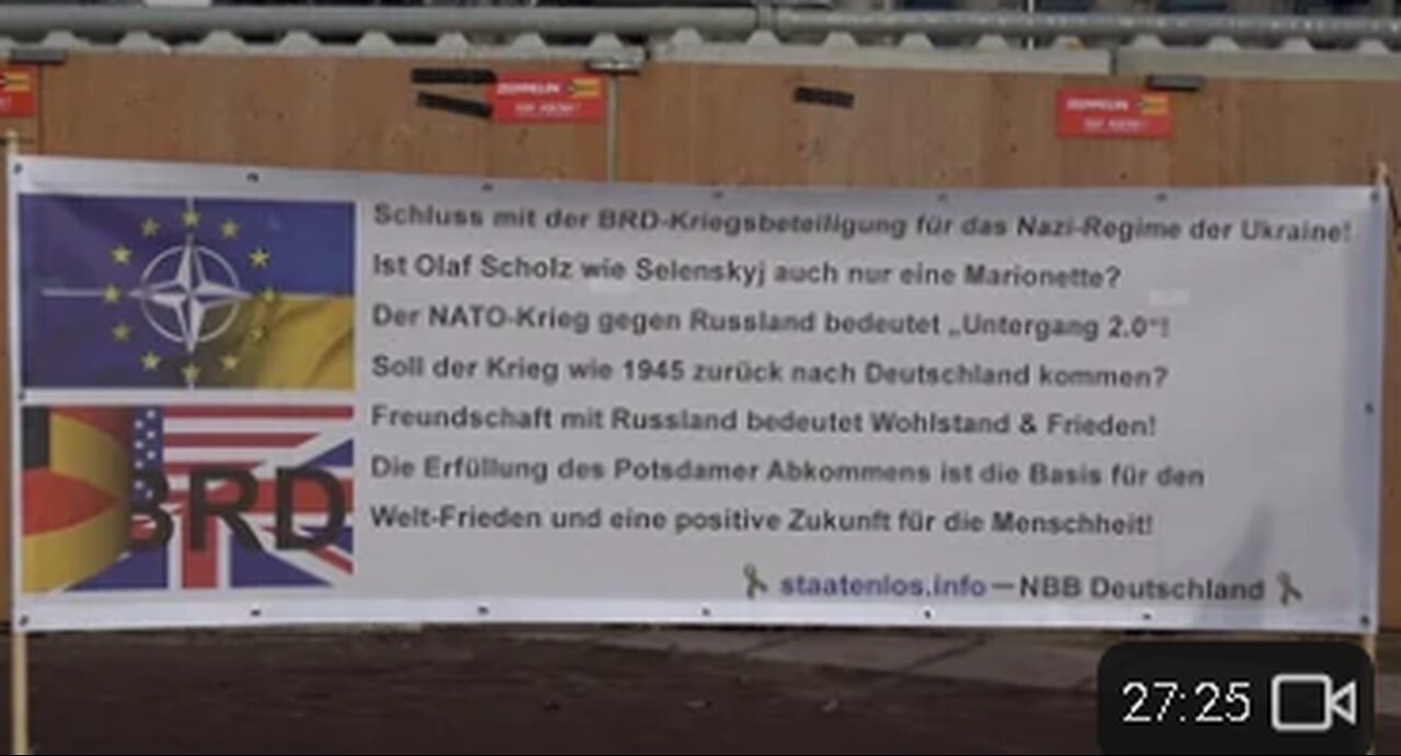 Kundgebung gegen den NATO-Krieg gegen Russland! Berlin 24. Februar 2024 - Teil 6