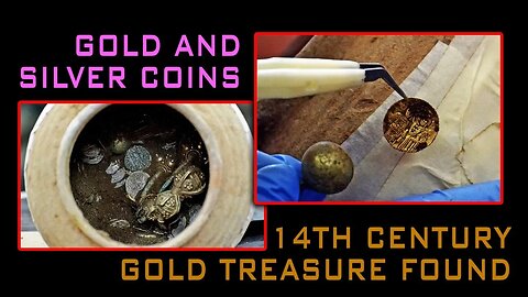 14th Century Gold & Silver Treasure Found In Bulgaria