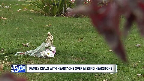 Family's grief deepens after gravestone never arrives at Mogadore cemetery