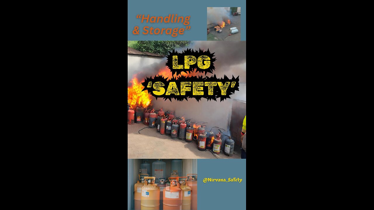 How to Handle LPG Safety??!! #lpg #safety #petroleum #fire #explosion #viral