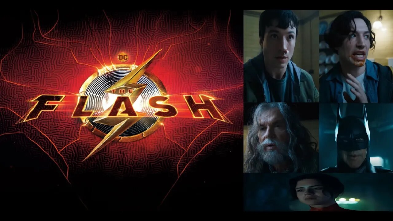 FLASH Scene Teaser Shows a Short Bus FLASH, Greybeard BATMAN & Moody SUPERGIRL with BAD ACTING