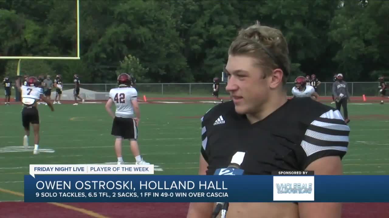 FNL Player of the Week: Owen Ostroski, Holland Hall