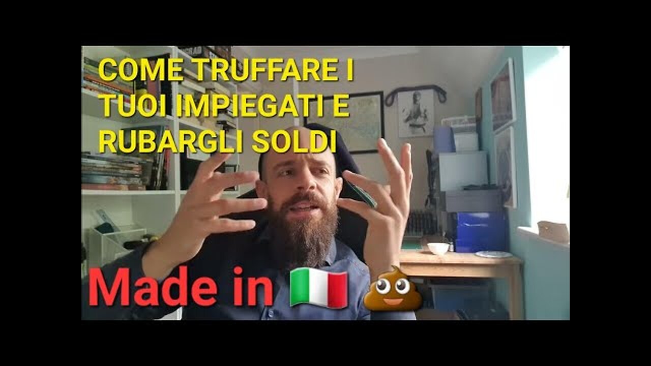 STORIE DALL'INGHILTERRA-Come gli italiani emigrati da MERDALIA💩 che hanno attività li truffano i loro dipendenti con i corsi di formazione MAI LAVORARE PER GLI ITALIANI ALL'ESTERO MA NEANCHE IN MERDALIA💩SONO UN POPOLO DI SCHIFOSI