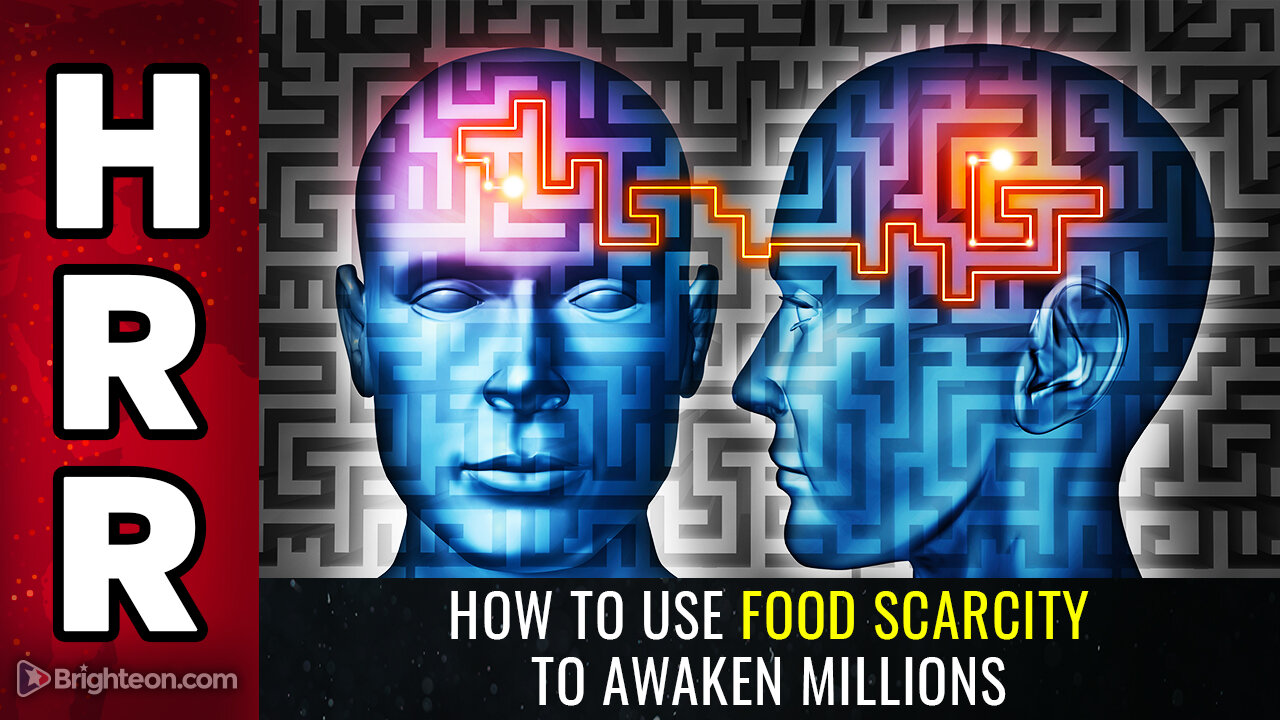 How to use food SCARCITY to awaken millions