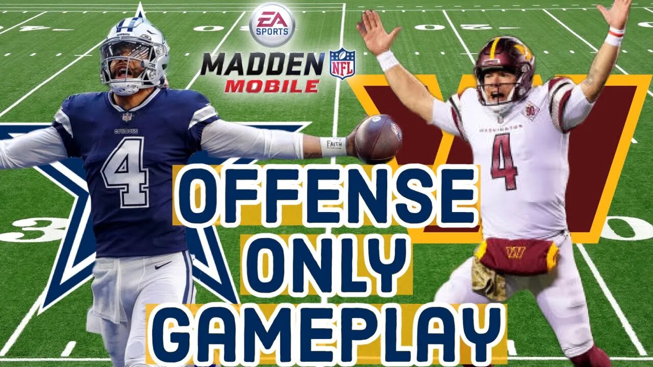 Cowboys vs Commanders - The CRAZIEST OFFENSE Yet!