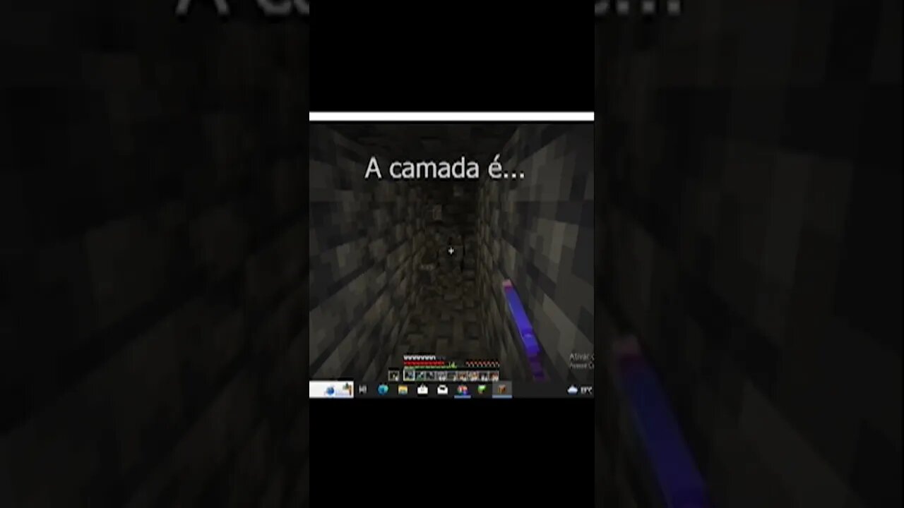 melhor camada mineração #minecraft #short #mineração