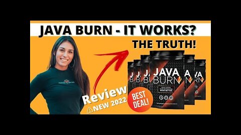 JAVA BURN Coffee - Java Burn Review - NEW 2022! Java Burn Weight Loss Supplement