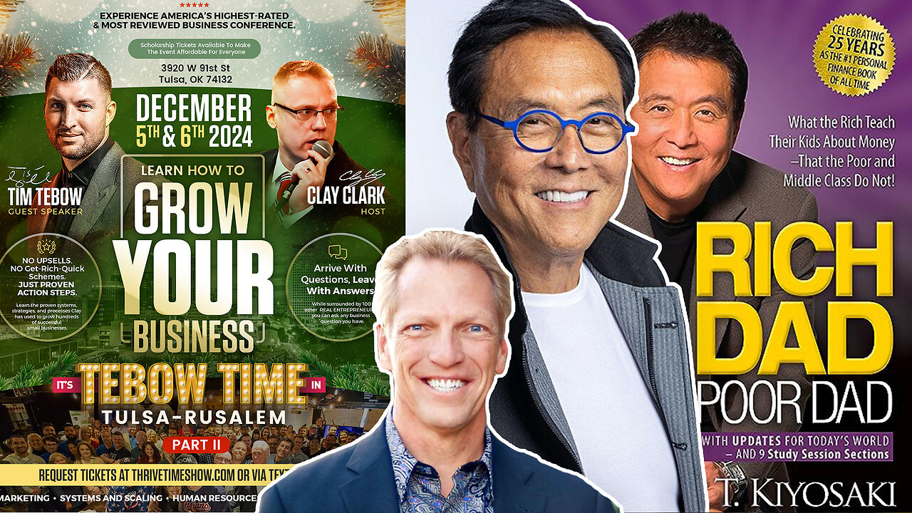 Robert Kiyosaki’s CPA | Robert Kiyosaki’s Trusted CPA, Tom Wheelwright Shares How to Legally Reduce Tax Liability + How Do Robert Kiyosaki & Trump Reduce Their Tax Liability? Join Tebow At Dec. 5-6 Business Conference