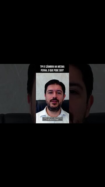 Trombose Venosa Profunda e Câimbra #Shorts