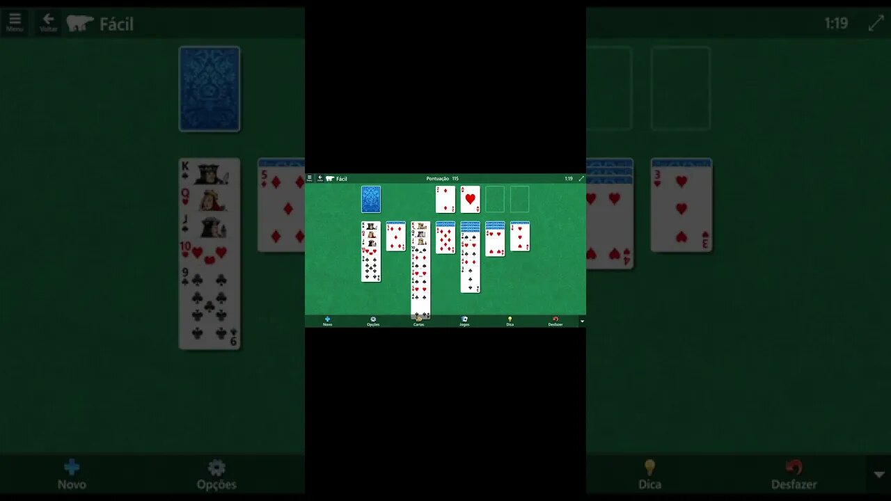 Microsoft Solitaire Collection Klondike EASY Level # 242 #shorts