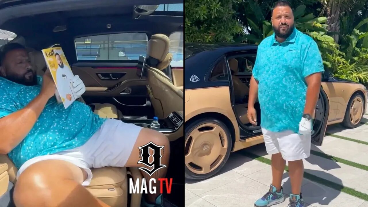 DJ Khaled Buys A Virgil Abloh Custom Mercedes Maybach! 🚙