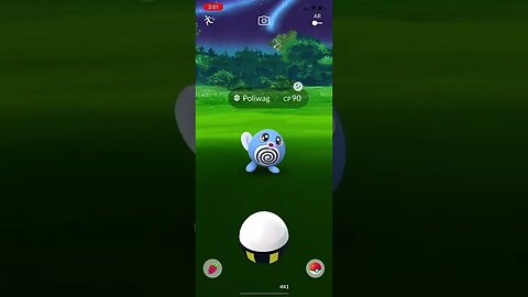 Almost used a masterball not meant use it lol #poliwag #pokemon