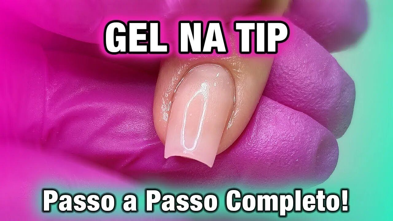 GEL NA TIP SORRISO PASSO A PASSO (Paola Chaves)#unhas #alongamento