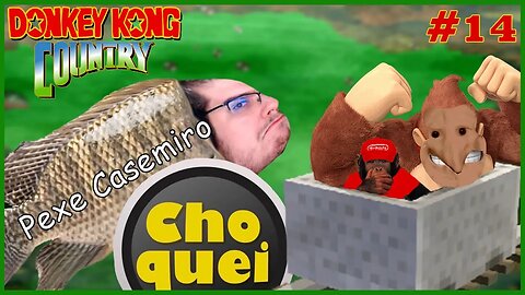 FIM DO CANAL???? 💀 - Donkey Kong Country #14