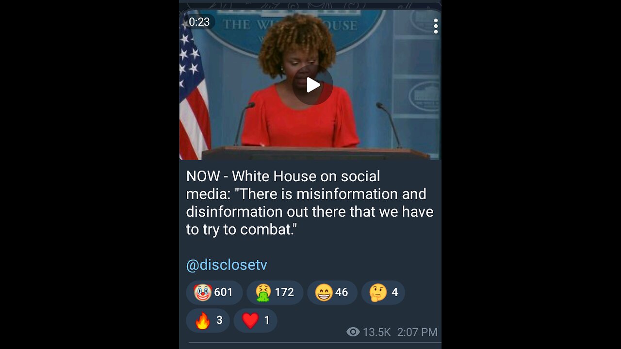 News Shorts: White House versus Disinformation
