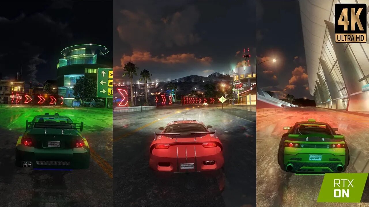 Need for Speed Underground 2 Definitive Edition - Super Realistic Textures 3 - Next-Gen Ray Tracing