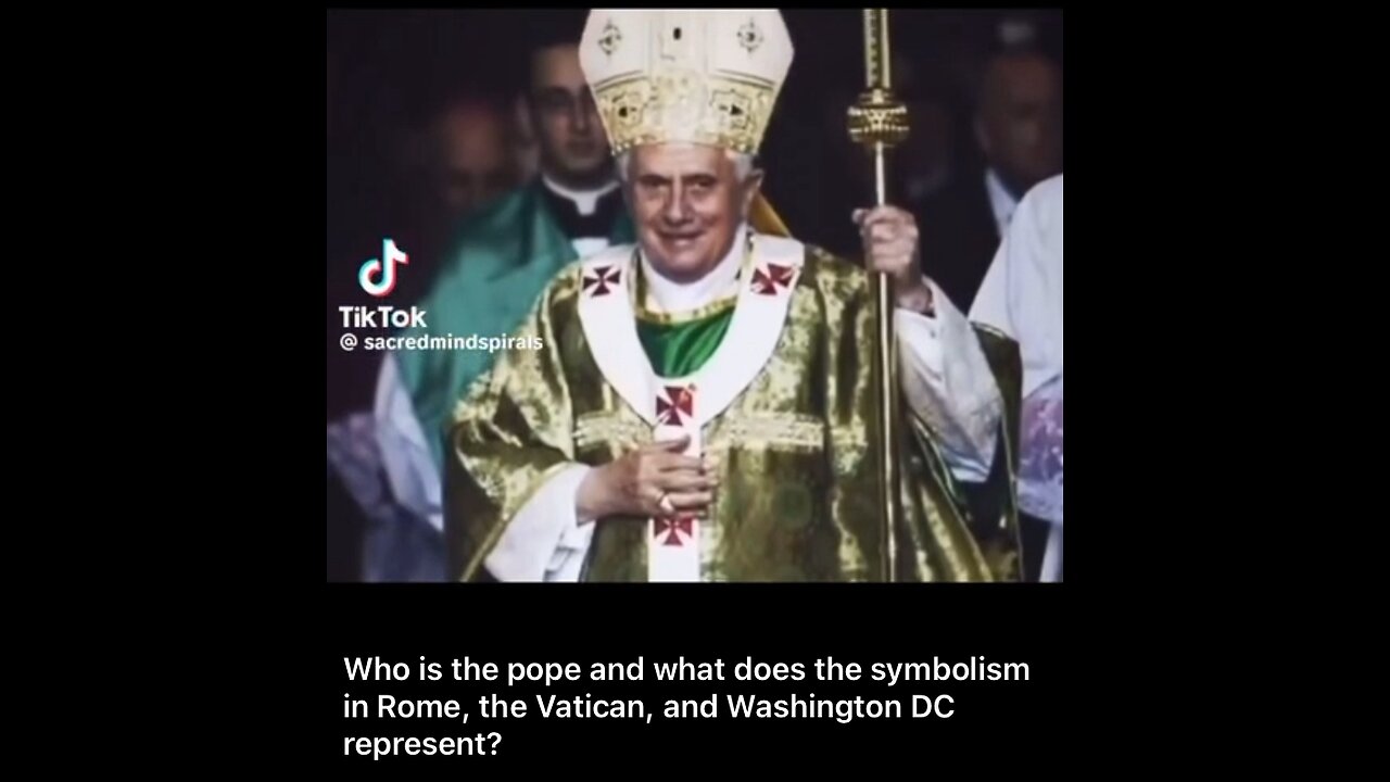 The Pope, Symbolism & WA DC