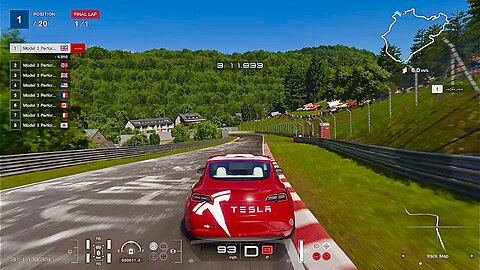 Gran Turismo 7 | Nürburgring | Tesla Model 3