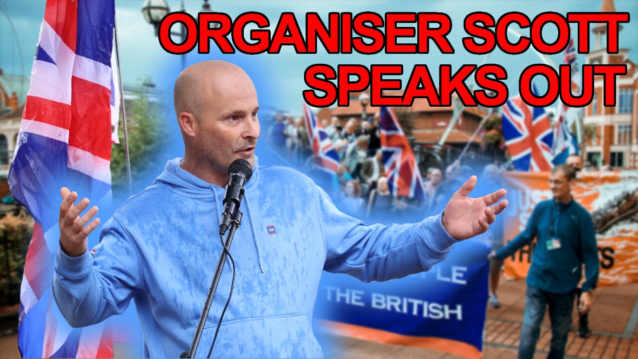 Organiser Scott P's speech at Enough is Enough protest Lincoln #enoughisenough #rafscampton