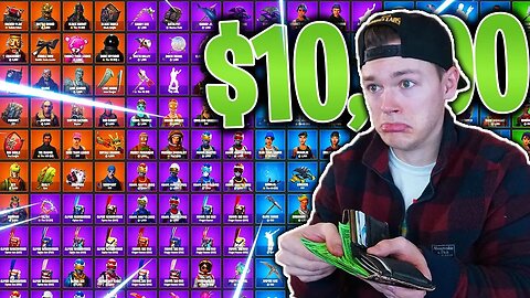 BUYING EVERY ITEM IN FORTNITE! 😱 How Much Does it Cost? - Fortnite Battle Royale