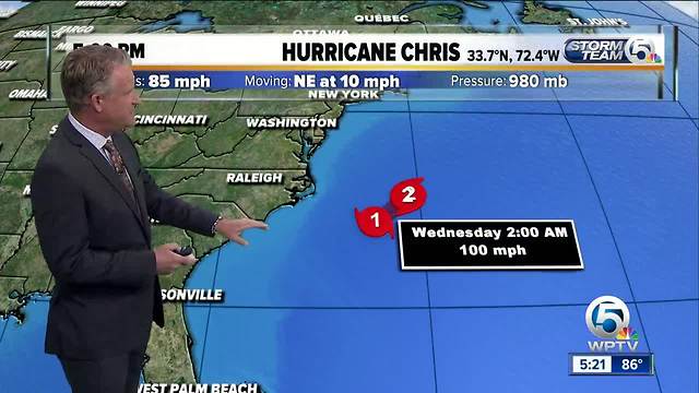 Hurricane Chris forms