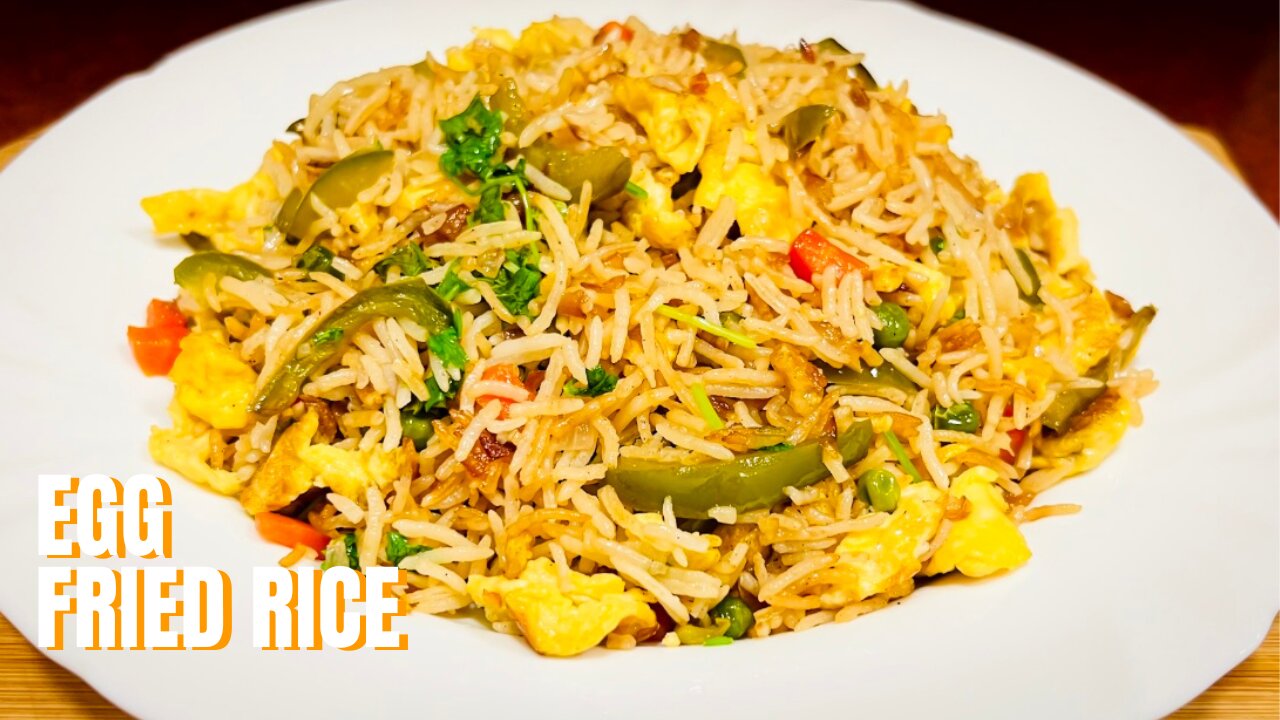 Easy Egg Fried Rice | Quick Egg Fried Rice | Anda Fried Rice | How to Make Egg Fried Rice