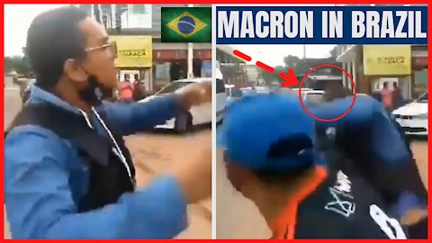 This is Brazil - imagine Macron taking one of these