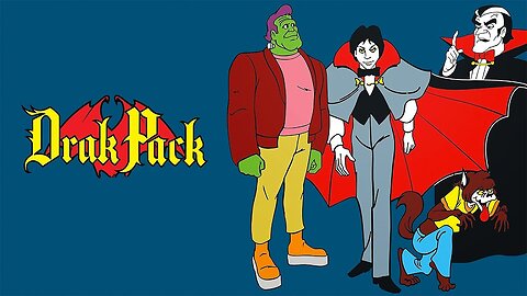 Drak Pack ( Color Me Dredful ) Full Cartoon 1980