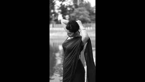 Black saree