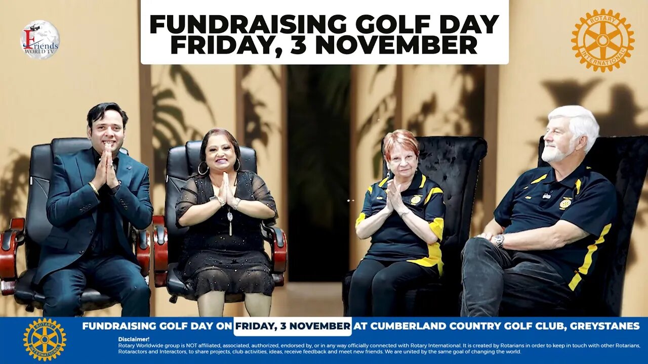 Rotary International - Fundraising Golf Day Coming in November