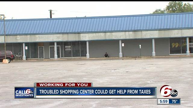 Troubled Irvington shopping plaza could get tax money help