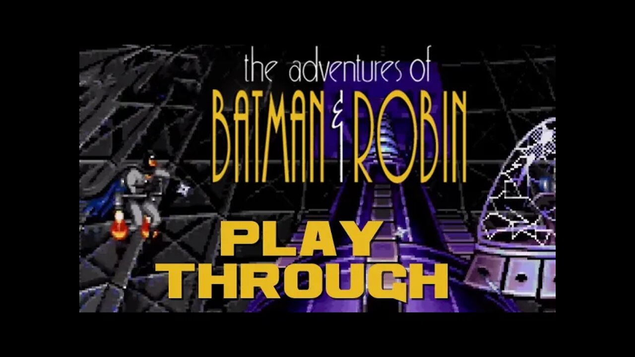 🎃 The Adventures of Batman & Robin - Sega Genesis Playthrough 🎃 😎Benjamillion