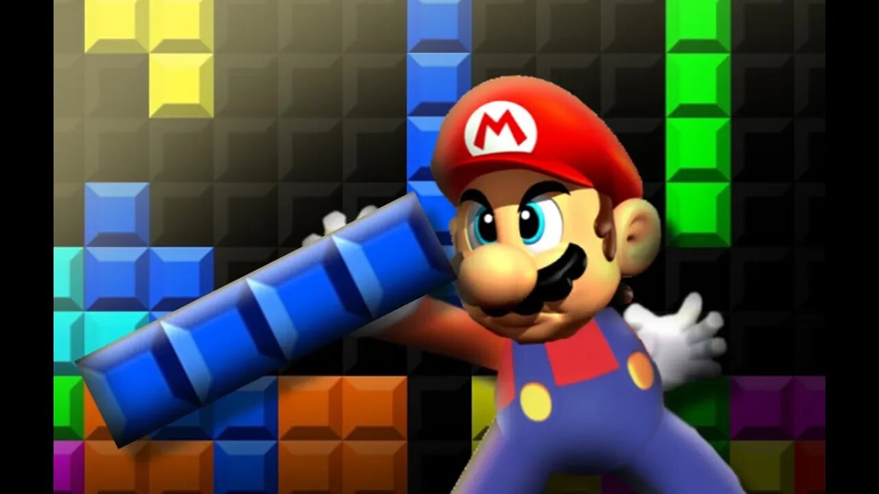 TETRIS!?? In my Mario 64 Hack!?