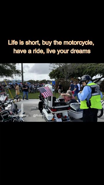 Life is short, buy the motorcycle, have a ride, live your dreams ❤️ #ridersparadise