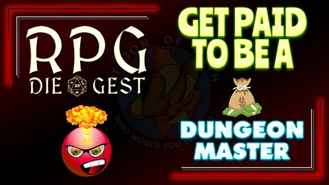 [64-2] - Can you be PAID to be a Dungeon Master? What should you expect?