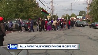 Rally against gun violence in Cleveland after death of 6 year old Lyric Lawson