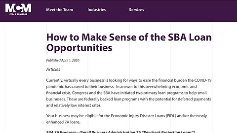 Friday marked first day to apply for $350B in federal small business loans