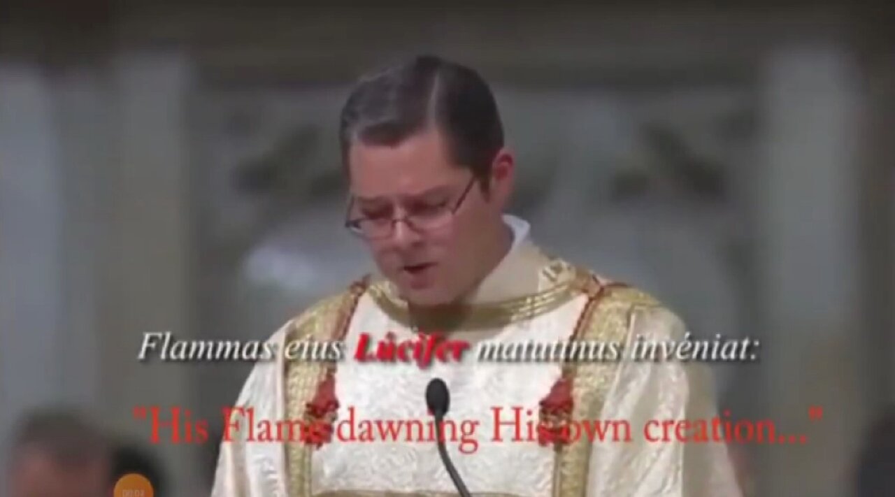 Babylon is fallen: Roman Catholic church sings praises to Lucifer!