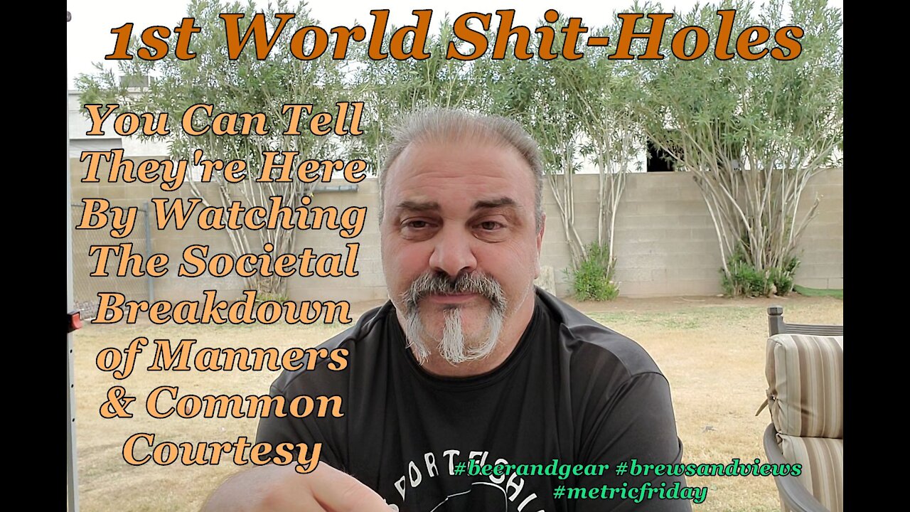 First World Shitholes (coming to your nice area at Warped Speed)