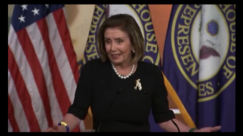 This Is Funny / Pelosi Grasping And Sounding The Fool