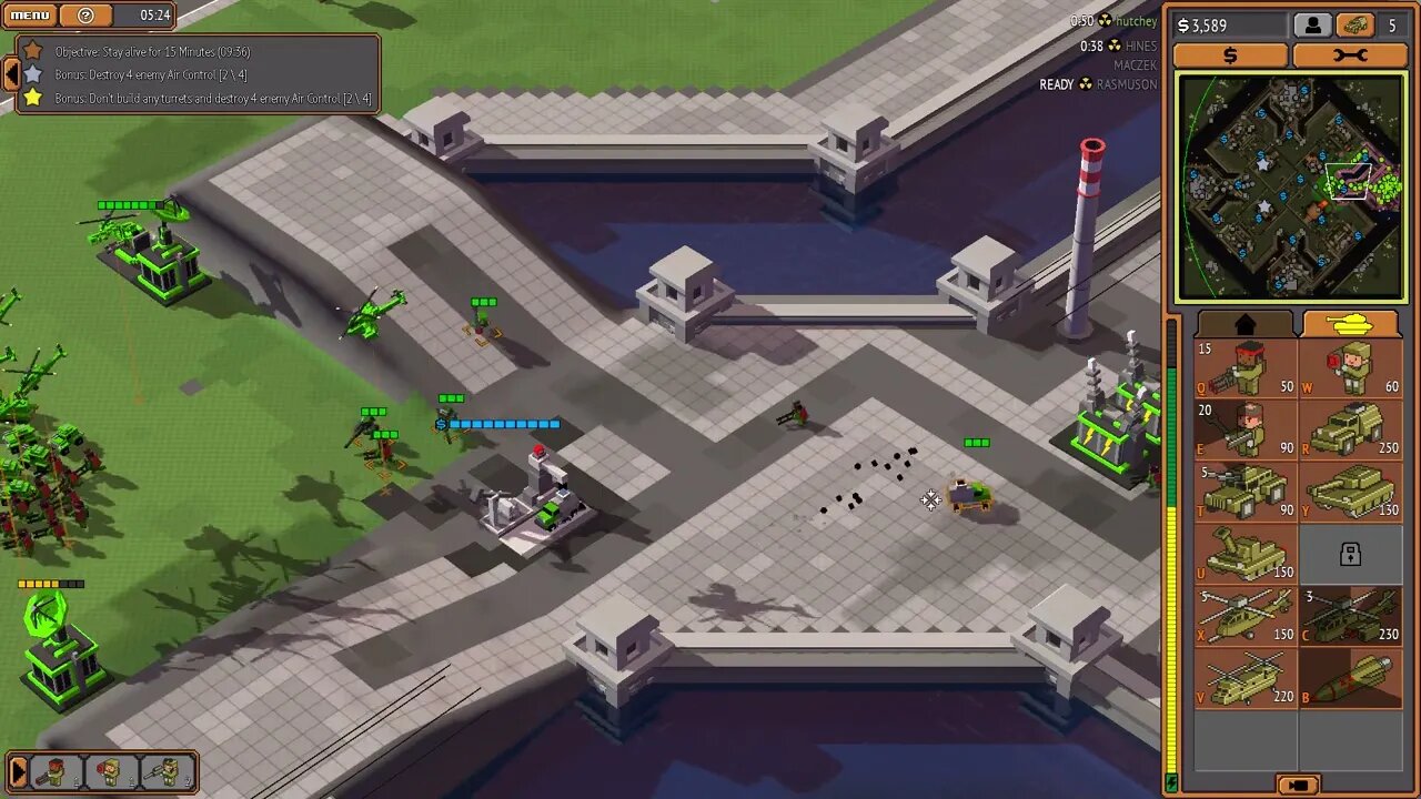 8-Bit Armies - Renegades Campaign - Gameplay Walkthrough Part 22 - Crushing Waves