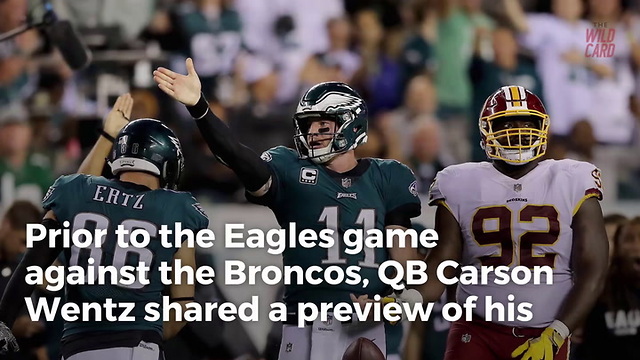 Carson Wentz Takes A Page Out Of Tebow's Book With Small Detail On His Cleats