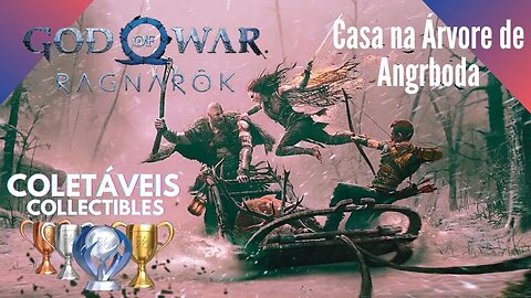 God Of War: Ragnarök: Casa da Árvore de Angrboda| COLETÁVEIS | COLLECTIBLES | 4k-PTBR #33