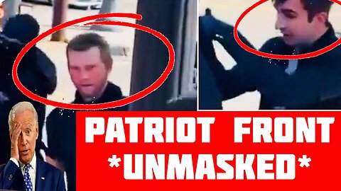 Patriot Front Group UNMASKED by another group after an altercation!